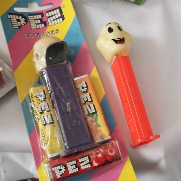 Collection of Eight PEZ Candy Character Dispensers incl Hard to Find Glow Ghost - Picture 5 of 6